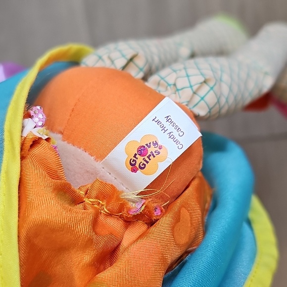 2007 Groovy Girls Candy Heart Cassidy Plush Doll - Picture 6 of 8